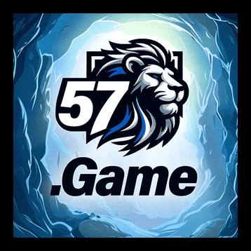 Imagem promocional da 57GAME mostrando a plataforma e suas vantagens